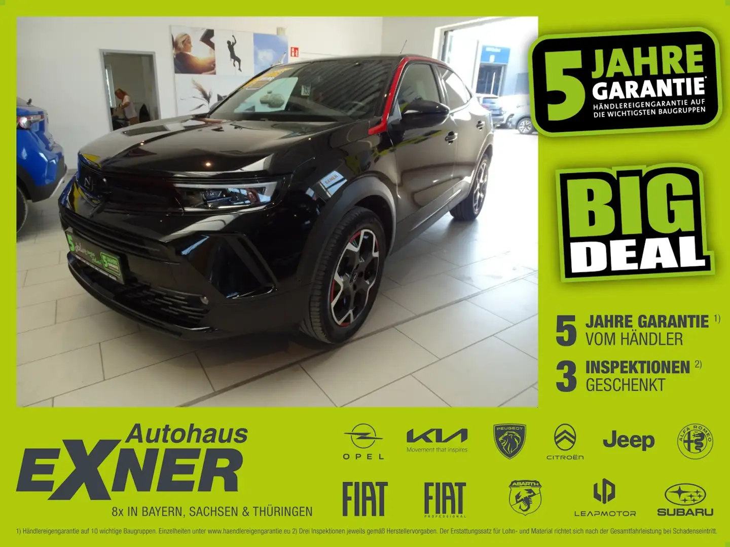 Opel Mokka 1.2 Turbo GS LINE LED+Navi+SHZ+Winterp.+LM Zwart - 1