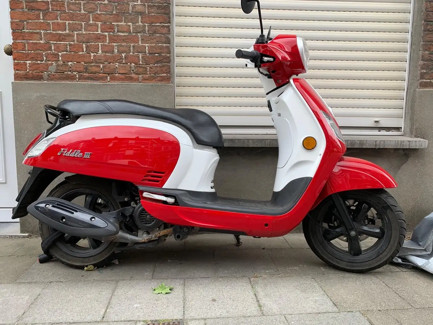 SYM Fiddle 50 Perfecte staat Piros - 1