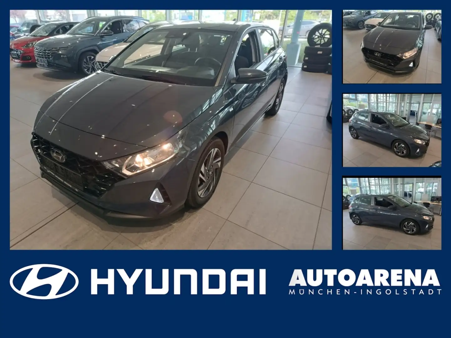 Hyundai i20 1.0 T-GDI Trend Apple CarPlay, Sitzheizung Gris - 1