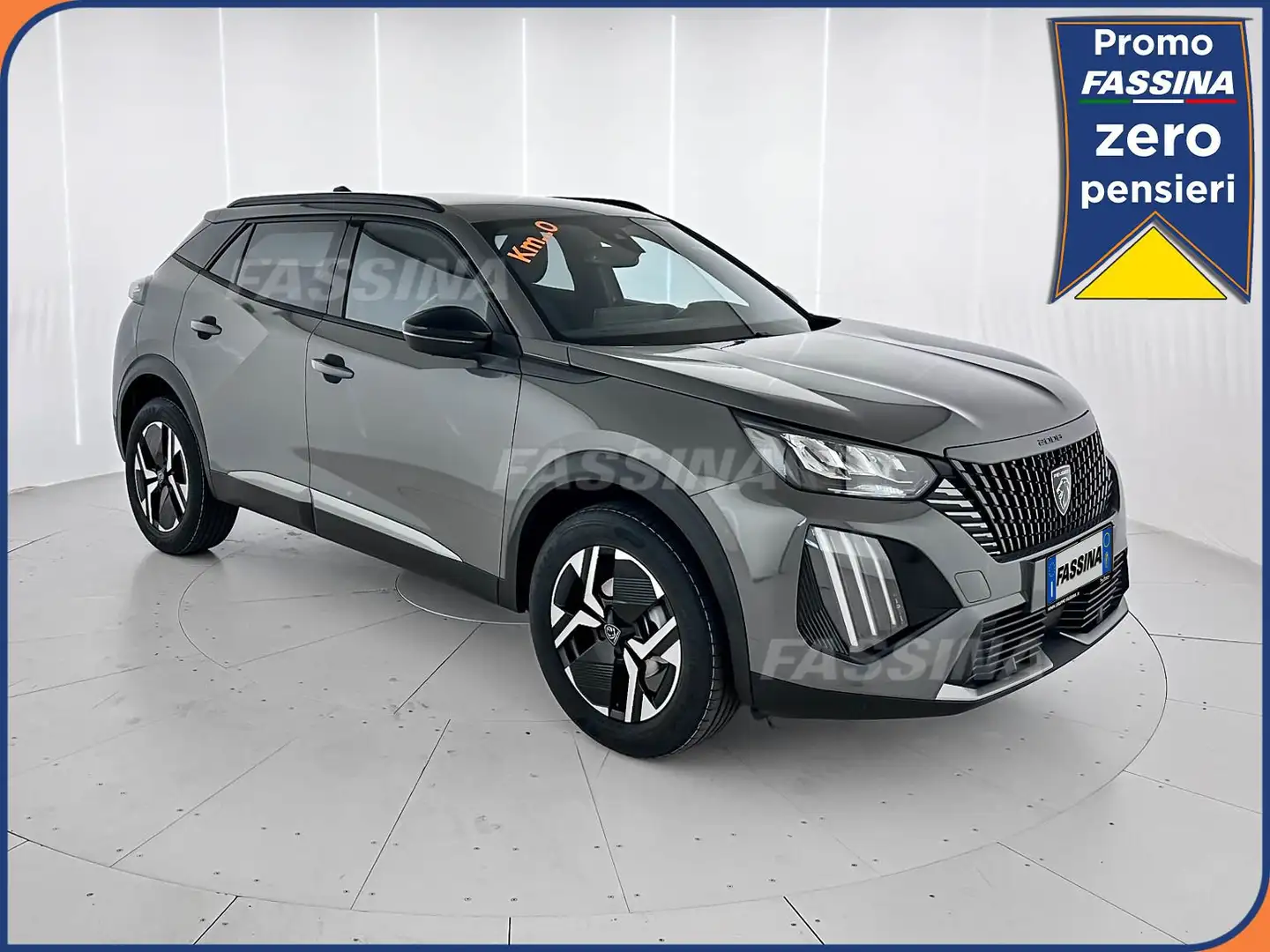 Peugeot 2008 PureTech 100 S&S Allure Grigio - 1