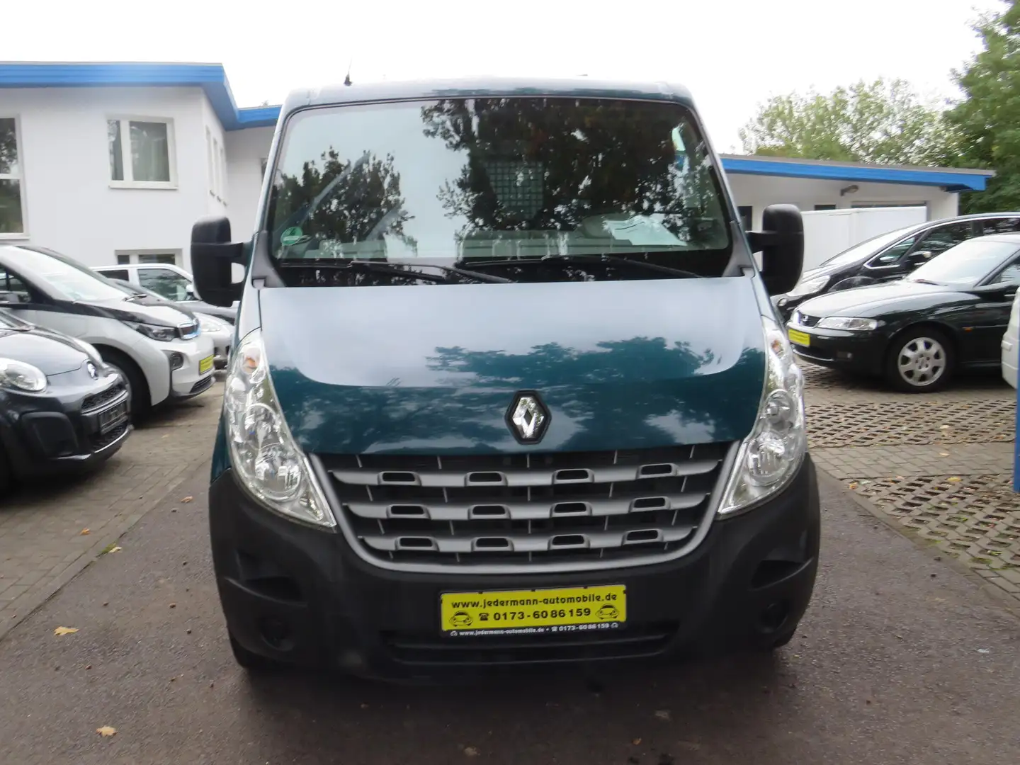 Renault Master L2H1 3,5t Pritsche Doka 7Sitzer Grün - 2