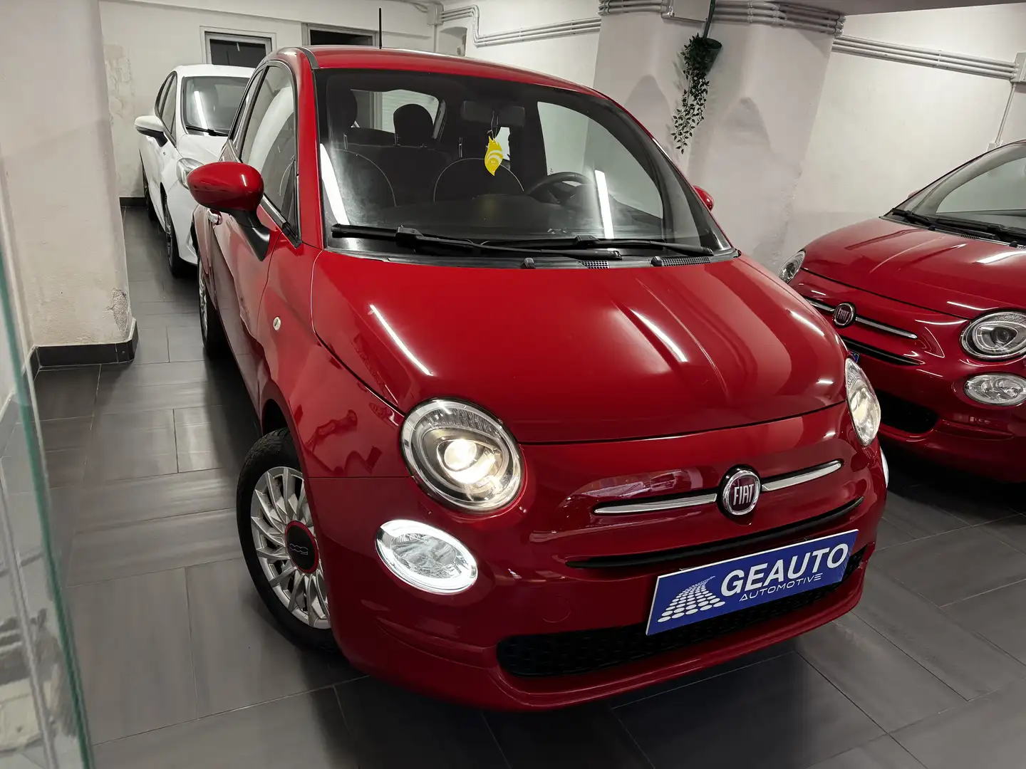 Fiat 500 1.0BENZINA/hybrid Lounge 70cv PERMUTABILE GARANZIA Rosso - 1