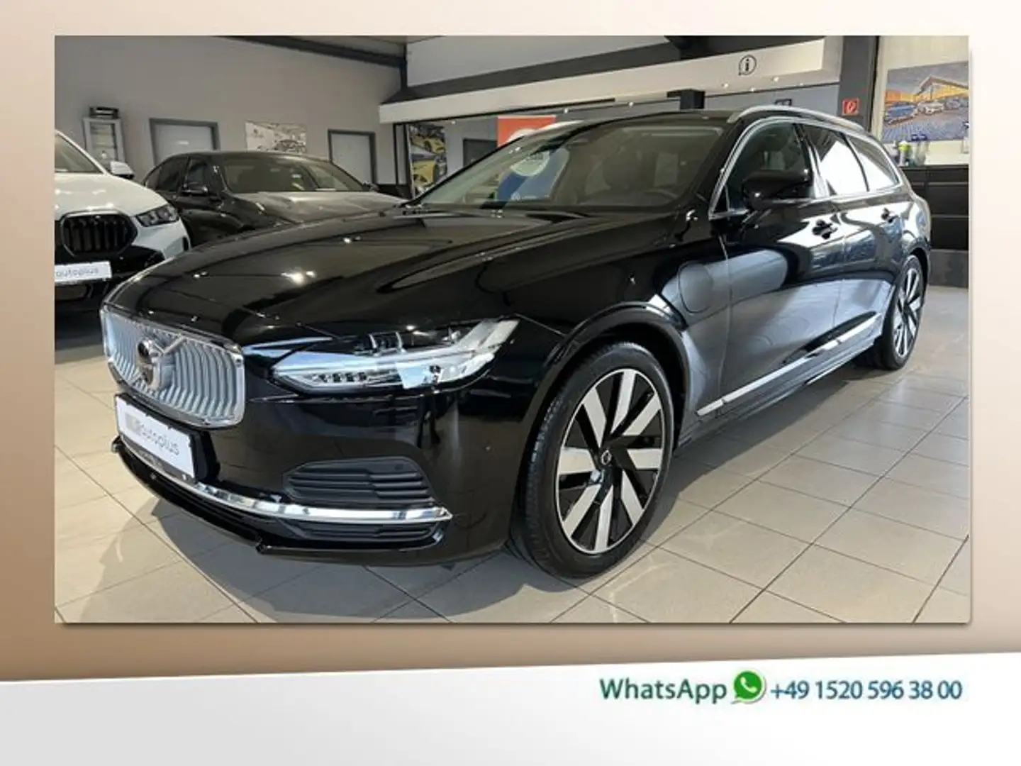 Volvo V90 T6 Plus Bright Recharge AWD ACC BLIS Pano Negro - 1