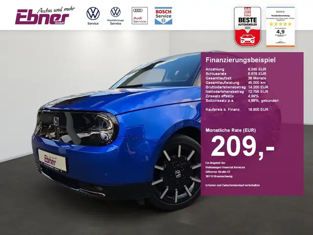 Honda e ADVANCE LEDER+ILLUMINATION+360GRAD+376WATT+17 ALU!