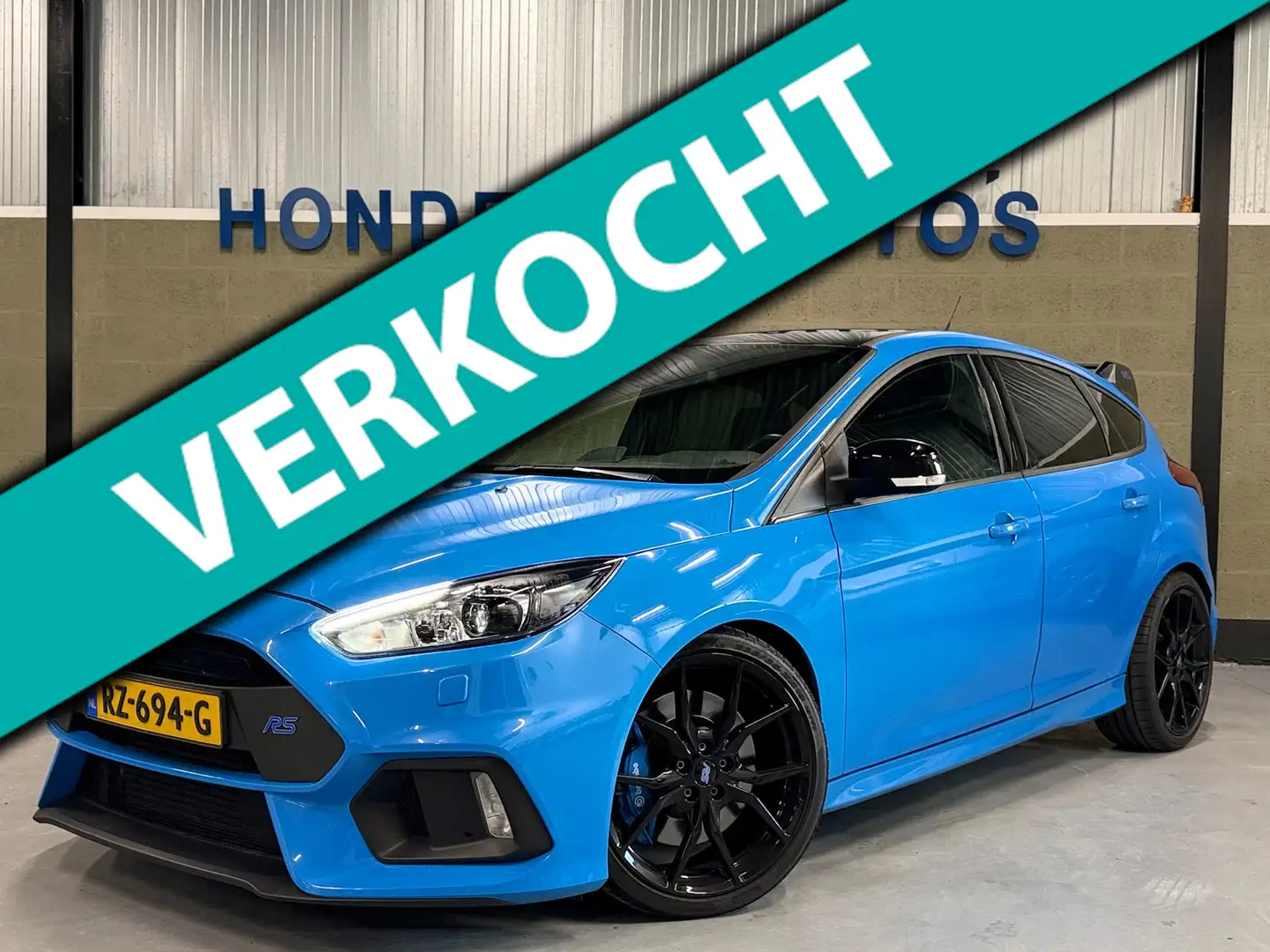 Ford Focus 2.3 RS 350PK I MILLTEK I KEYLESS I CARPLAY I LOUNC Bleu - 1