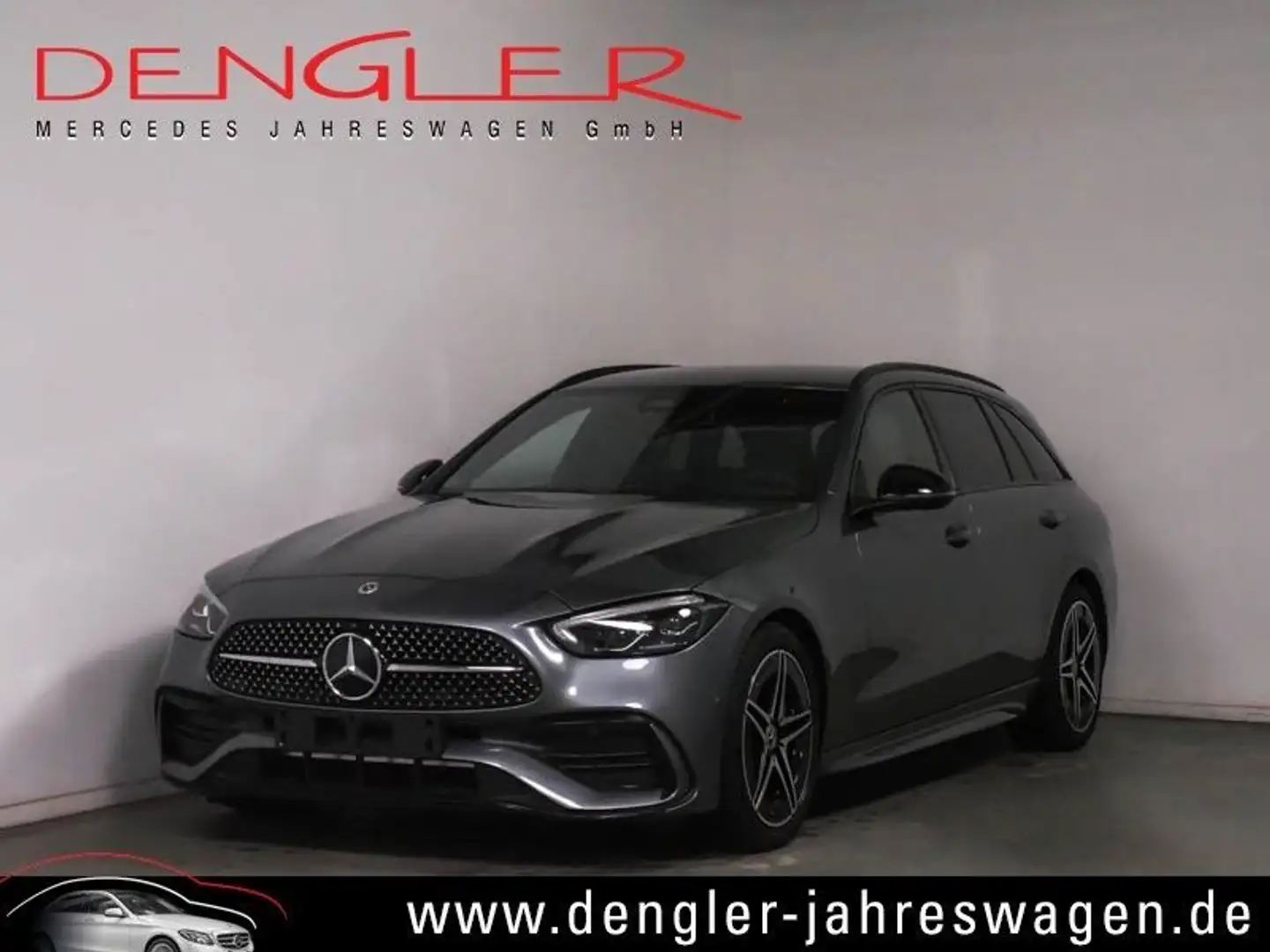 Mercedes-Benz C 200 T NIGHT-PAKET*WINTER-PAKET*RFK AMG Line Gris - 1