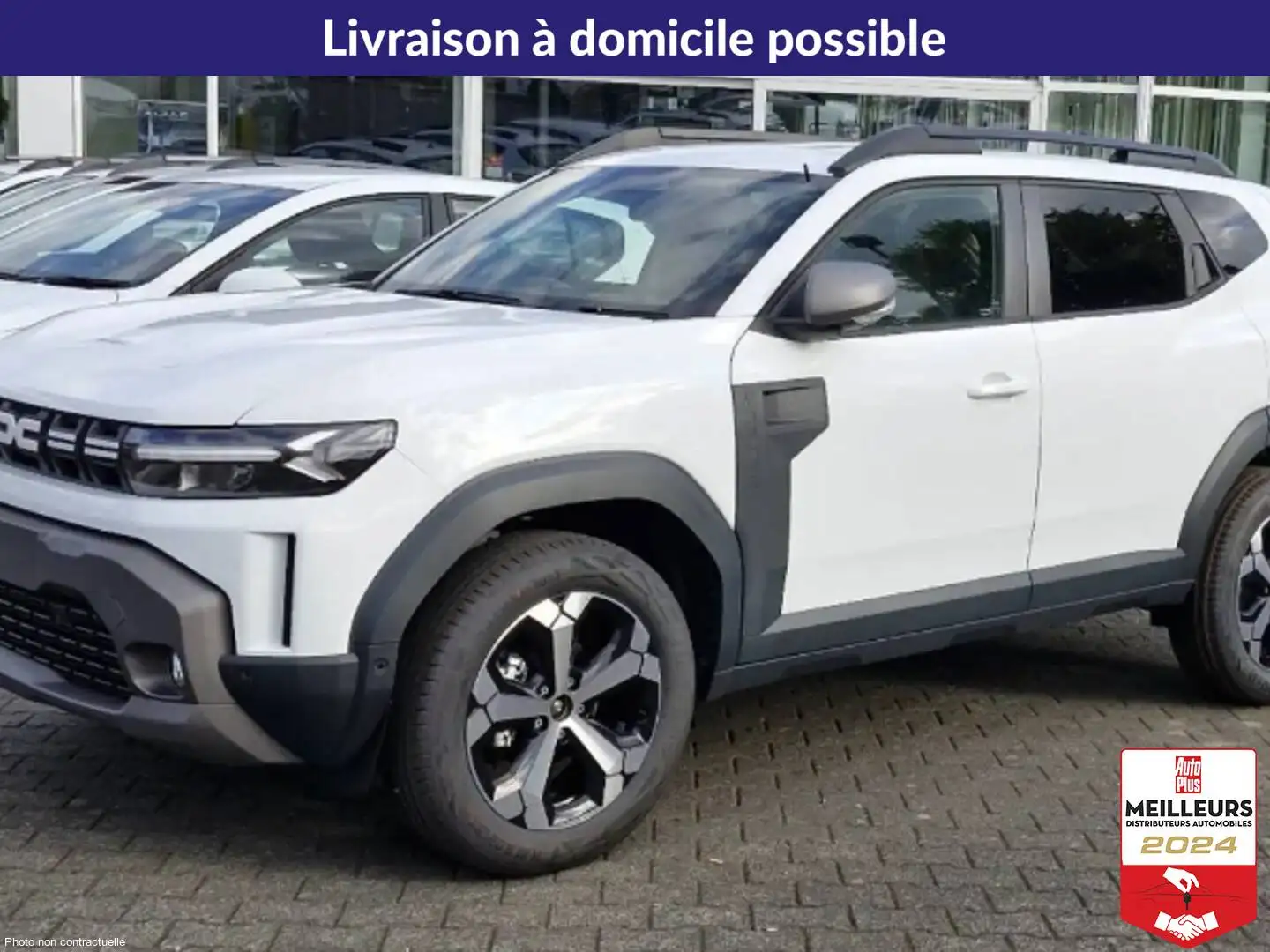 Dacia Duster ECO-G 100 4x2 Journey Blanc - 1