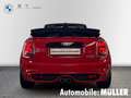 MINI Cooper S Cabrio El. Verdeck Navi Leder LED Mehrzonenklima Musikstr Rood - thumbnail 4