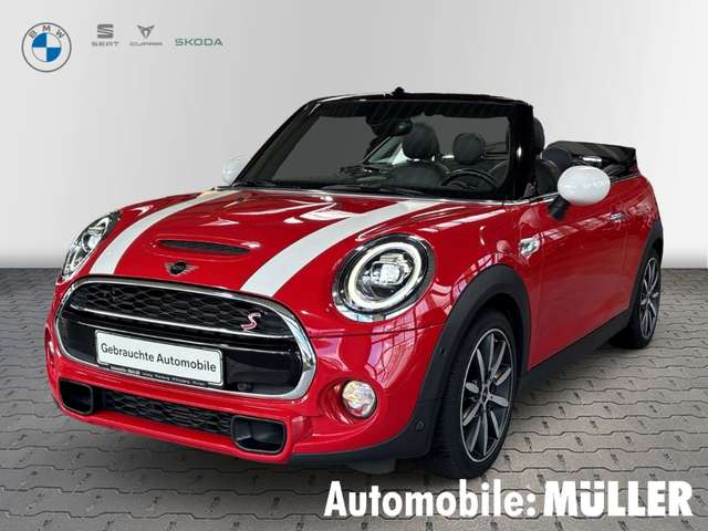 Imagine MINI Cooper S Cabrio El. Verdeck Navi Leder LED Mehrzonenklima Musikstr