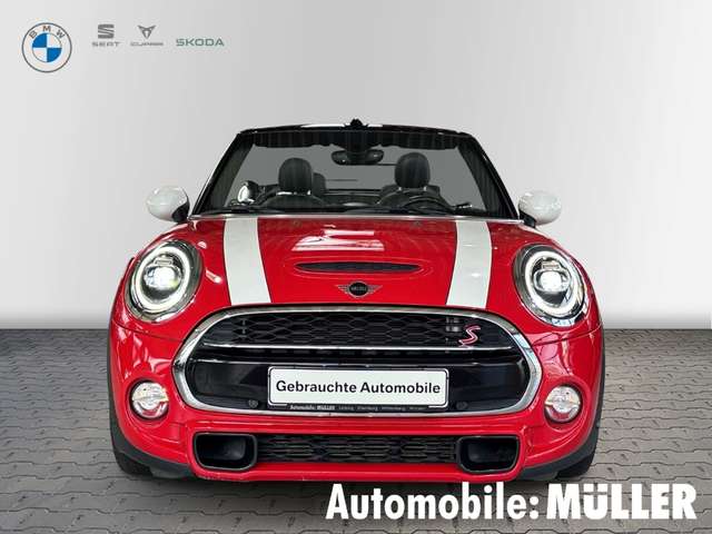 MINI Cooper S Cabrio El. Verdeck Navi Leder LED Mehrzonenklima Musikstr