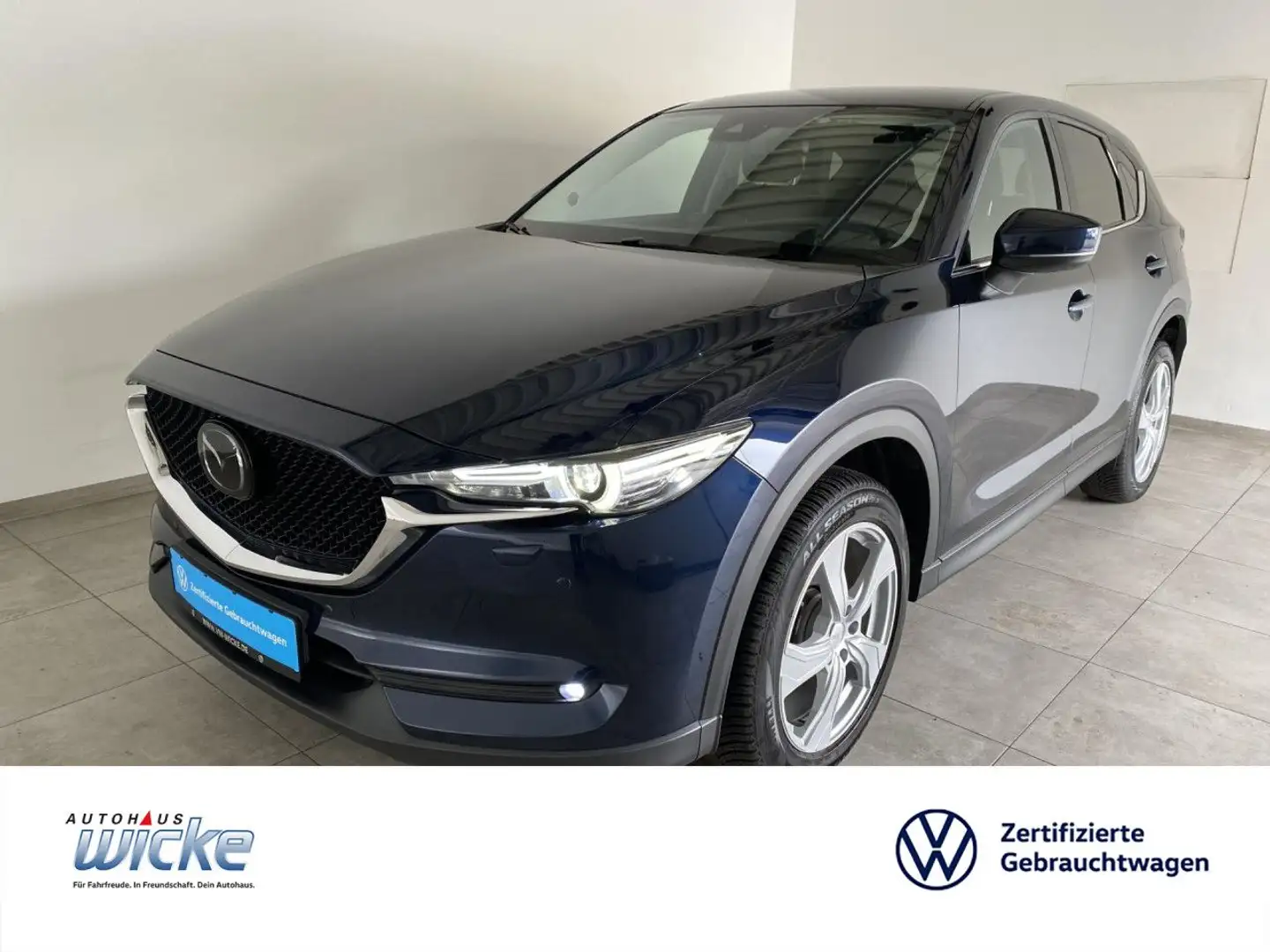Mazda CX-5 2.5 Automatik AWD Sports-Line NAVI KLIMA LEDE Albastru - 1