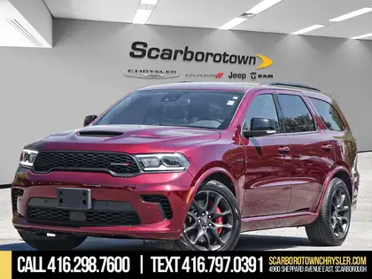 Red 2024 Dodge Durango SUV / Crossover All-Wheel Drive 8-Speed Automatic