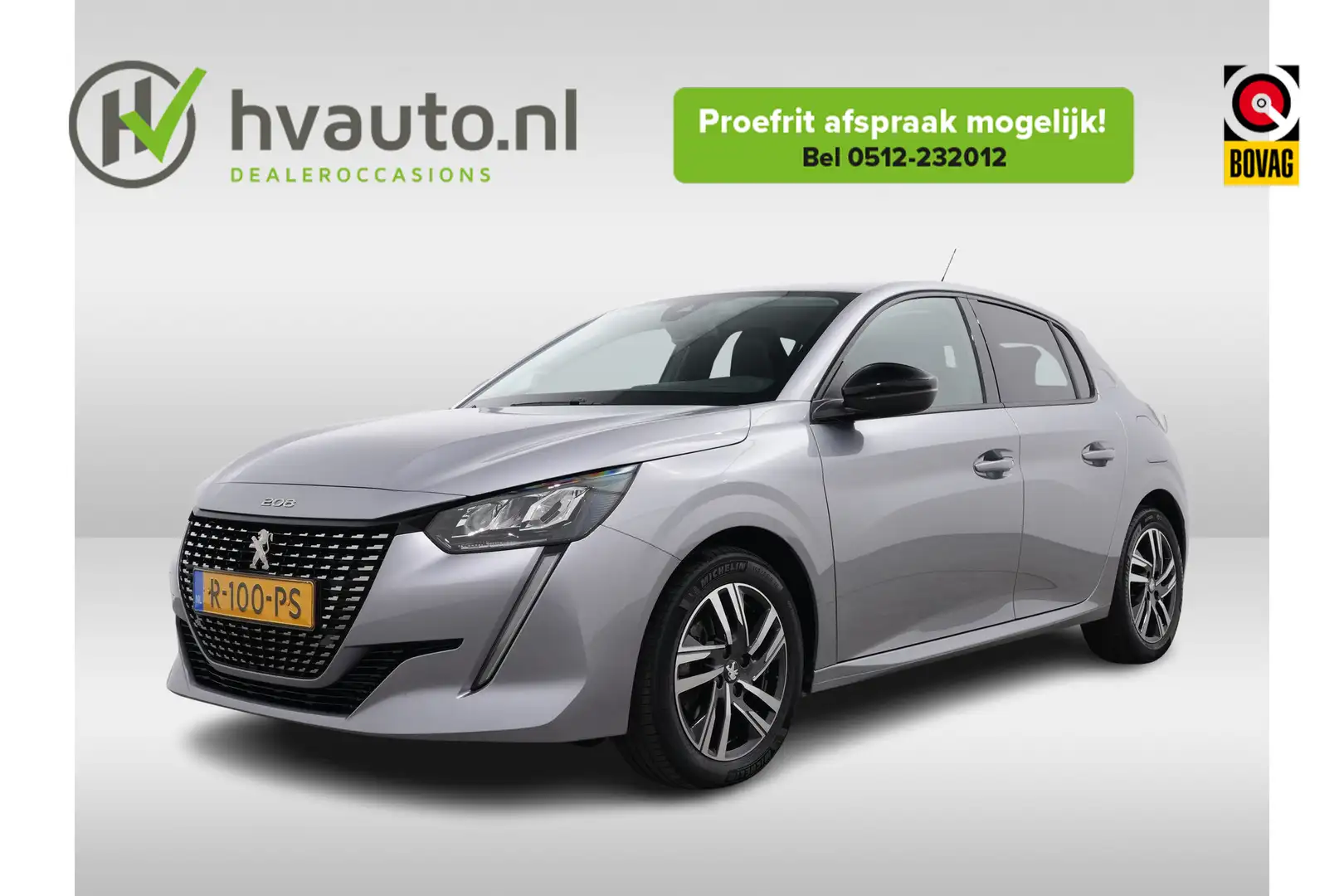 Peugeot 208 1.2 PURETECH 100PK ALLURE PACK | Navi | Camera | C Grau - 1