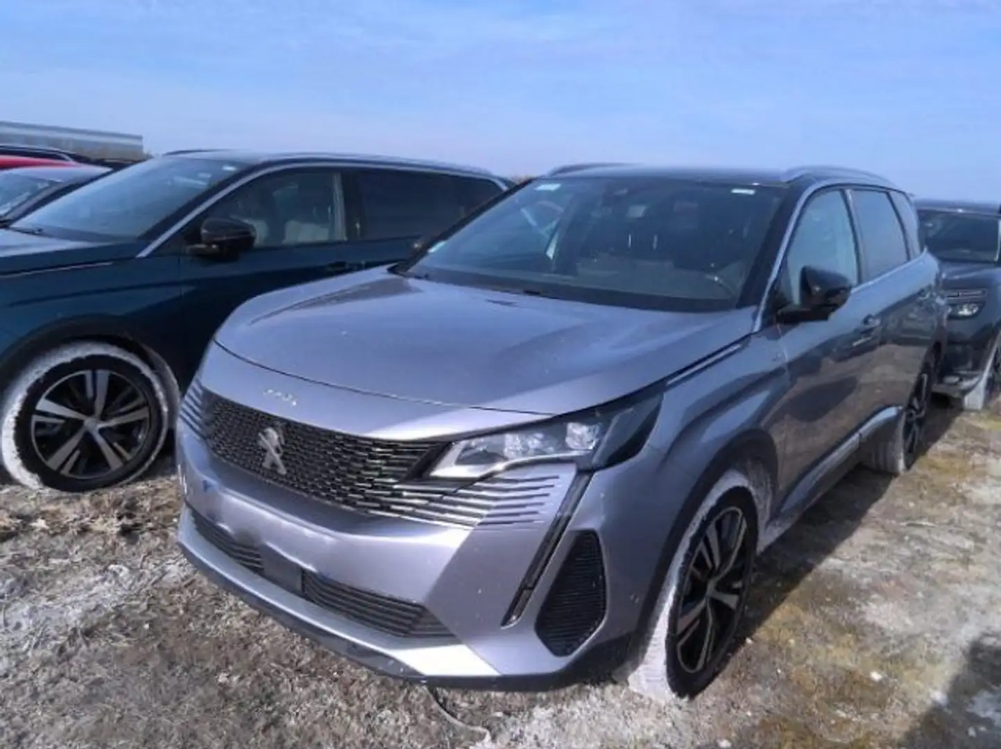 Peugeot 5008 Hybrid 136 e-DCS6 GT Gris - 1