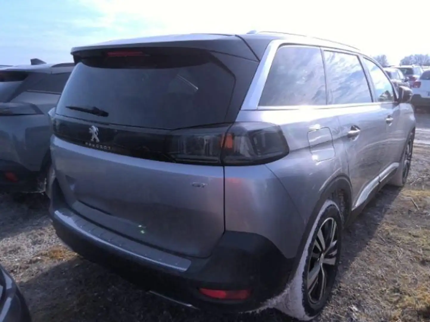 Peugeot 5008 Hybrid 136 e-DCS6 GT Gris - 2