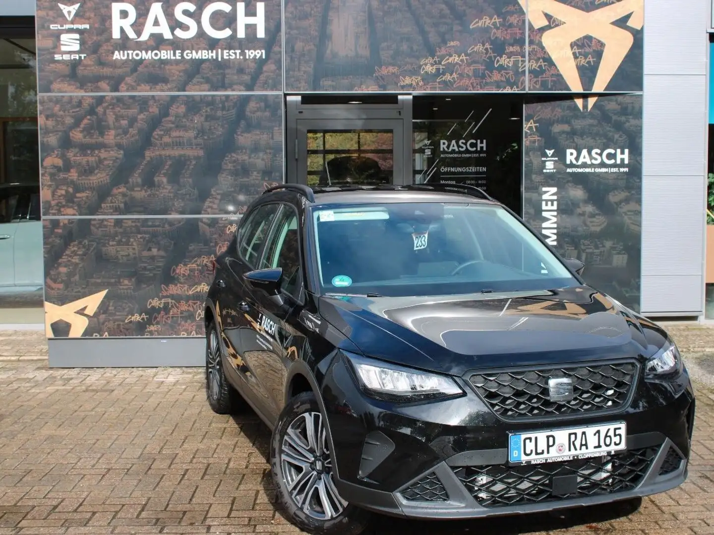 SEAT Arona Style 1.0 TSI +NAVI+PDC+LED+SHZ+FULL LINK+ Noir - 2