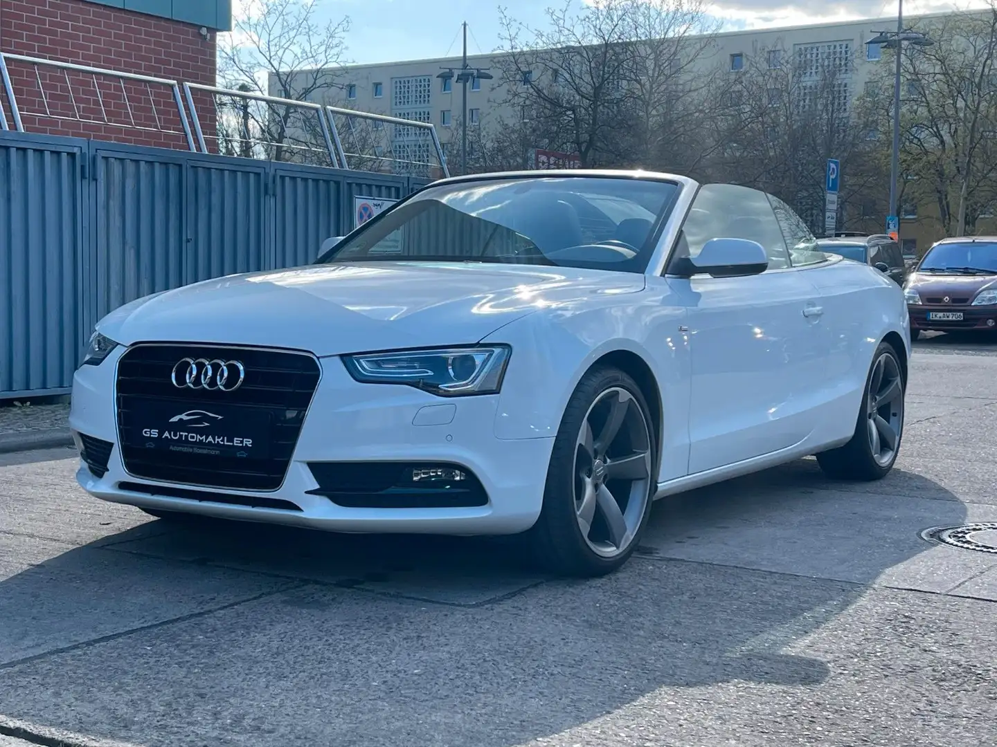 Audi A5 Cabriolet 1.8 TFSI S-Line XENON ALCANTARA Bianco - 2