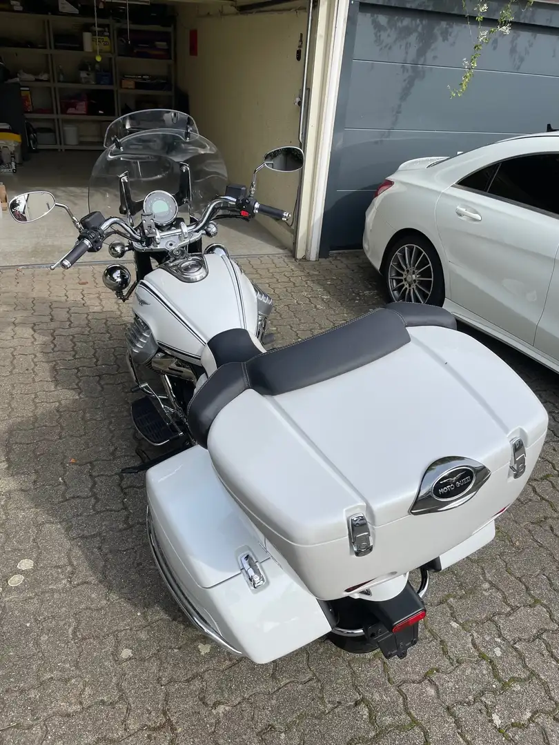 Moto Guzzi California 1400 Touring Blanc - 2