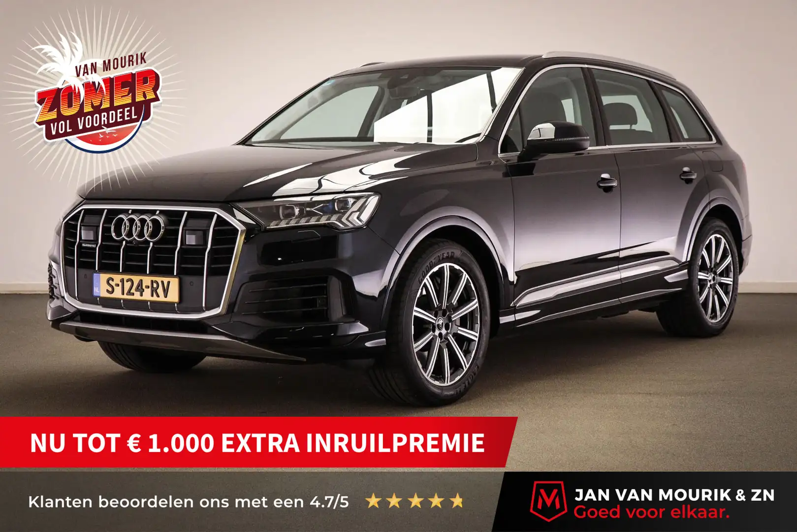 Audi Q7 55 TFSI e quattro Pro Line Advanced | LASER LED | Blauw - 1