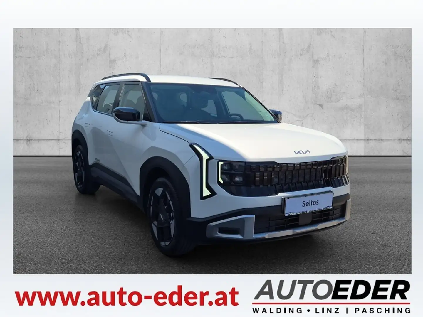 Kia Seltos 1,6 TGDI 180 2WD Silber Weiß - 1