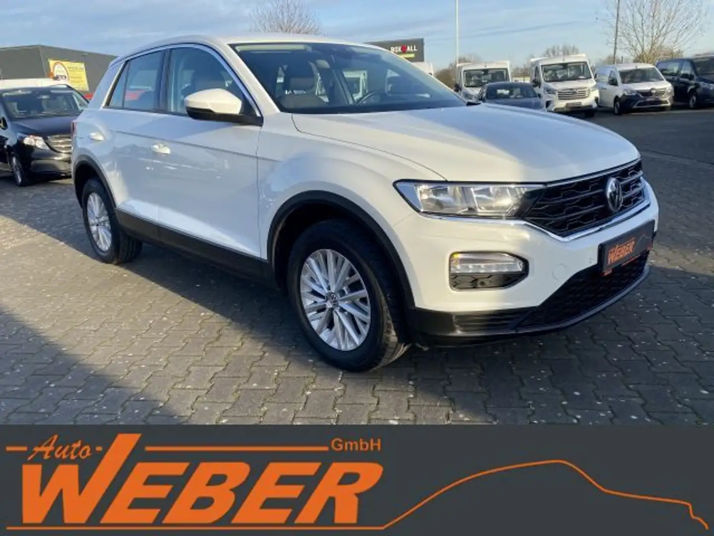 Volkswagen T-Roc 1.0 TSI Klima Alu Sitzheizung PDC Weiß - 2