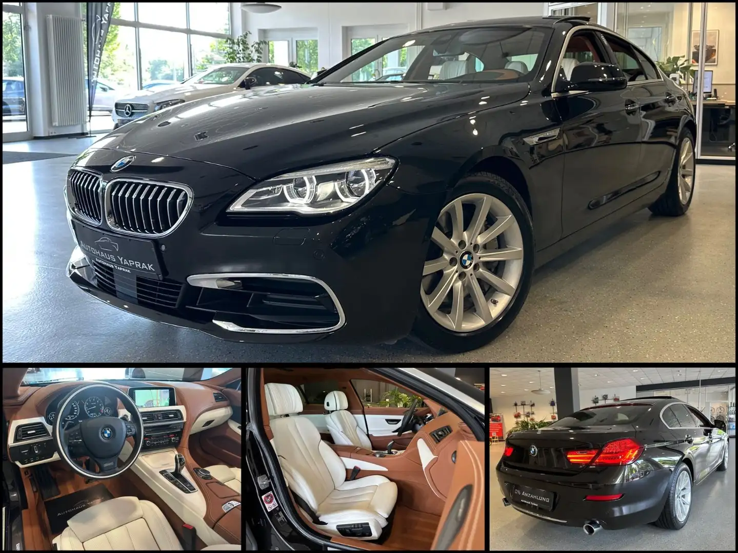 BMW 640 Individual|Pano|H/K|360° Negru - 1
