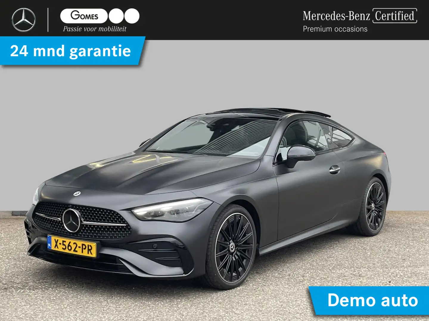 Mercedes-Benz CLE 200 Coupé AMG Line | Premium | Nightpakket | Panoramad Grijs - 1