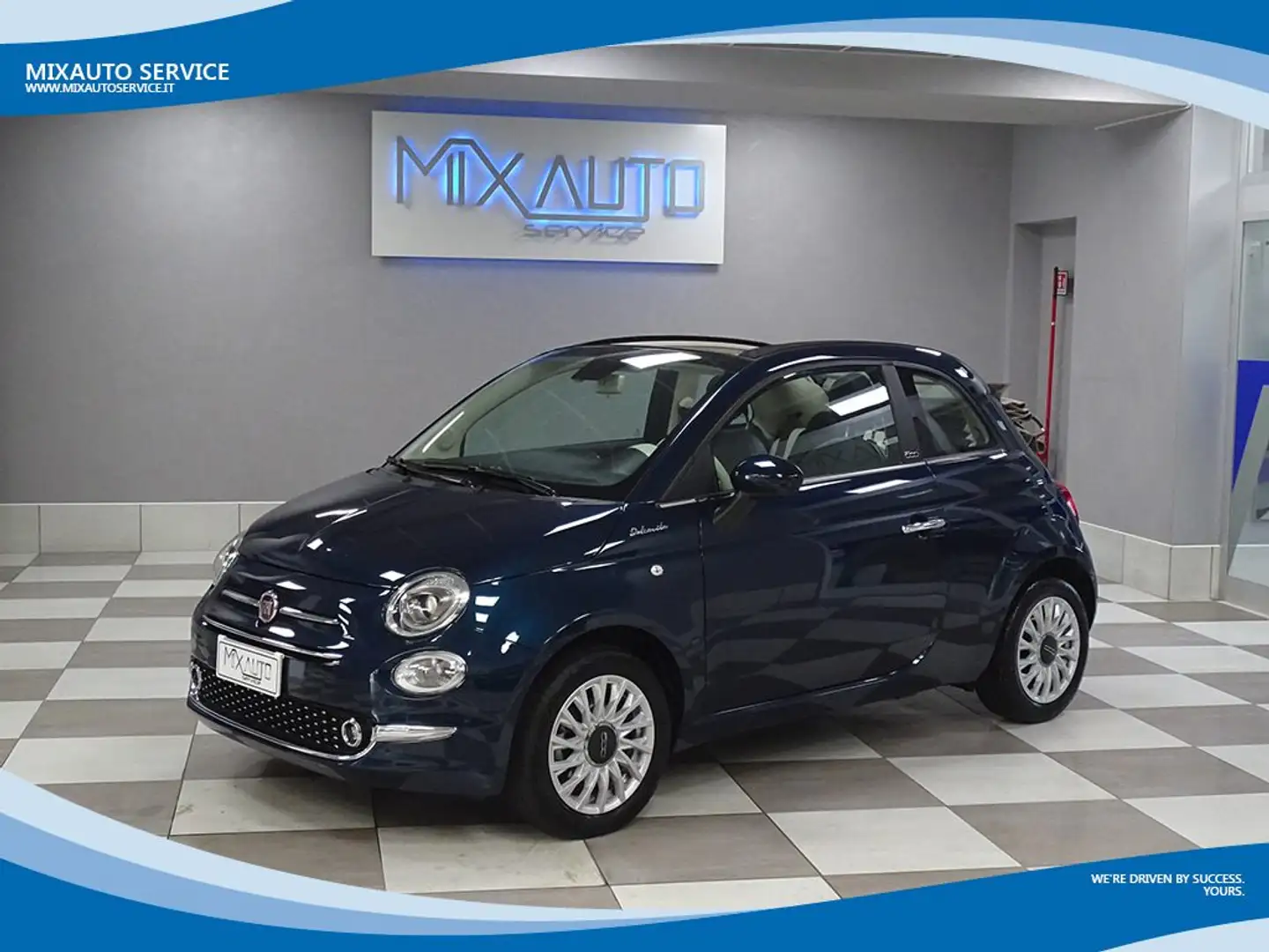 Fiat 500C Hybrid 1.0 70cv Dolcevita EU6 Blu/Azzurro - 1