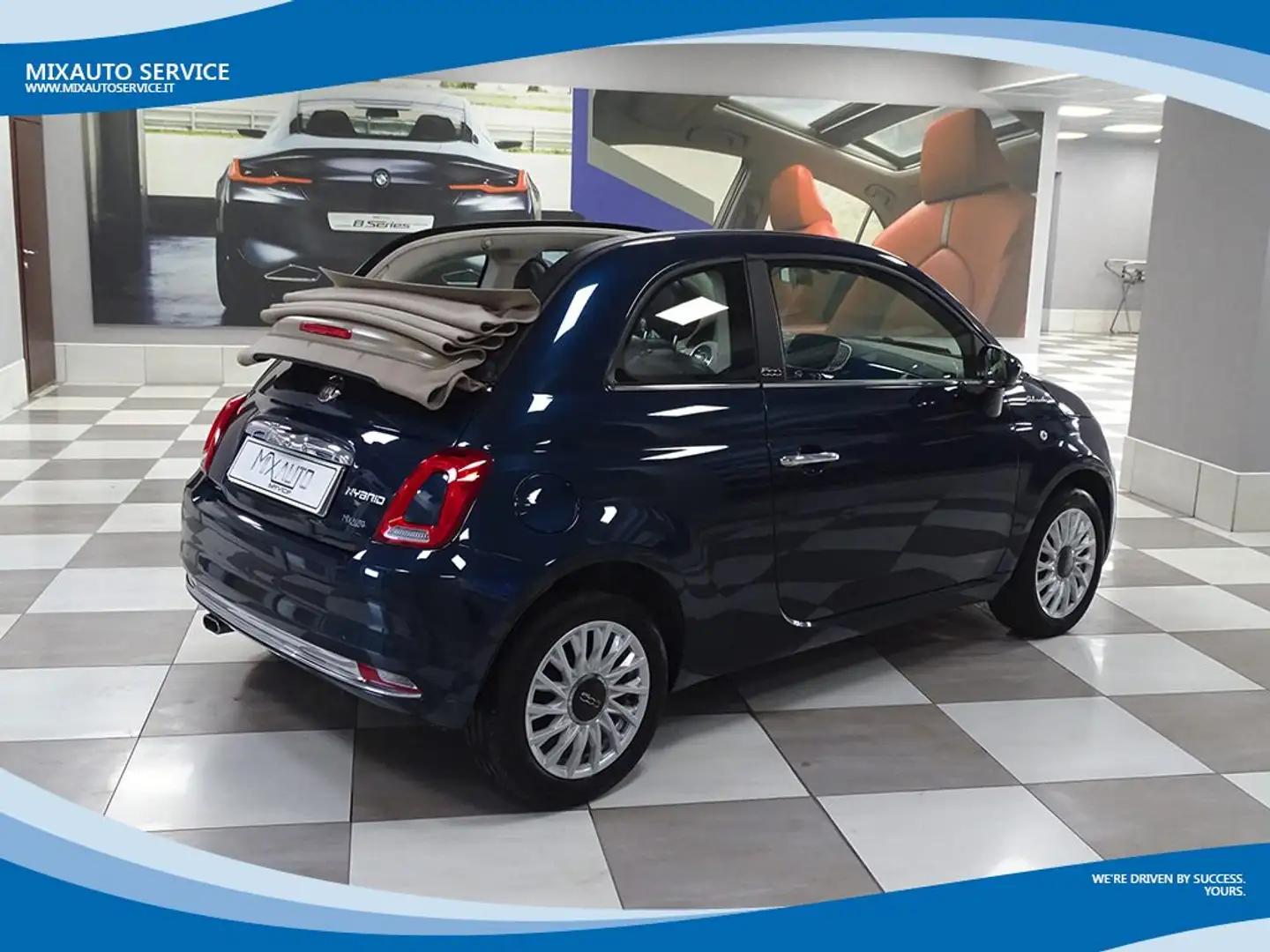 Fiat 500C Hybrid 1.0 70cv Dolcevita EU6 Blu/Azzurro - 2
