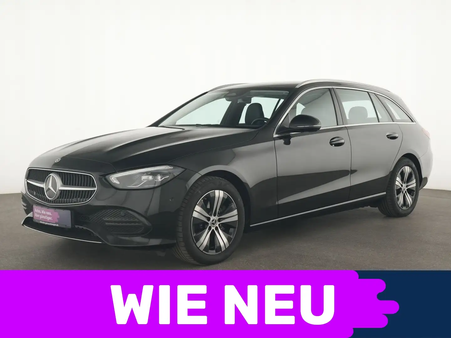 Mercedes-Benz C 200 Avantgarde Navi|AHK|Kamera|LED|SHZ|PDC Schwarz - 1