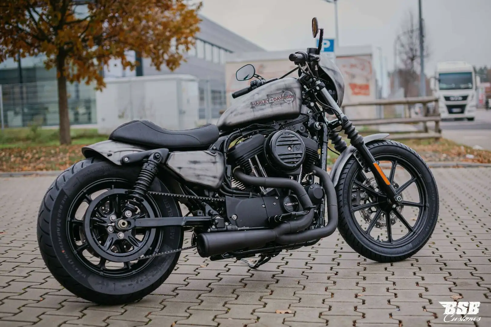 Harley-Davidson XL 1200 Sportster IRON UMBAU 12 Mon. Garantie Beyaz - 2