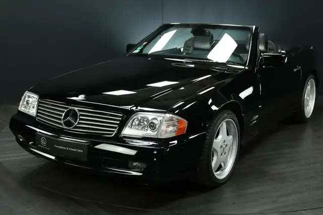 Mercedes-Benz SL 500 schwarz 1, 79 tkm, AMG Paket ab Werk,
