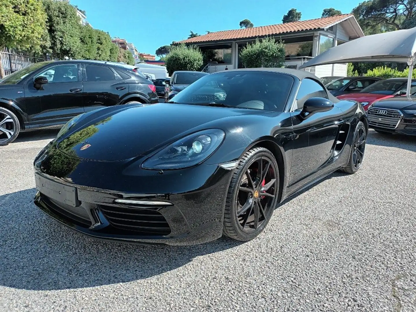 Porsche 718 Spyder 2000 300CV AUTOM. NAVI BOSE CAM PELLE"20 ITALIA Nero - 2