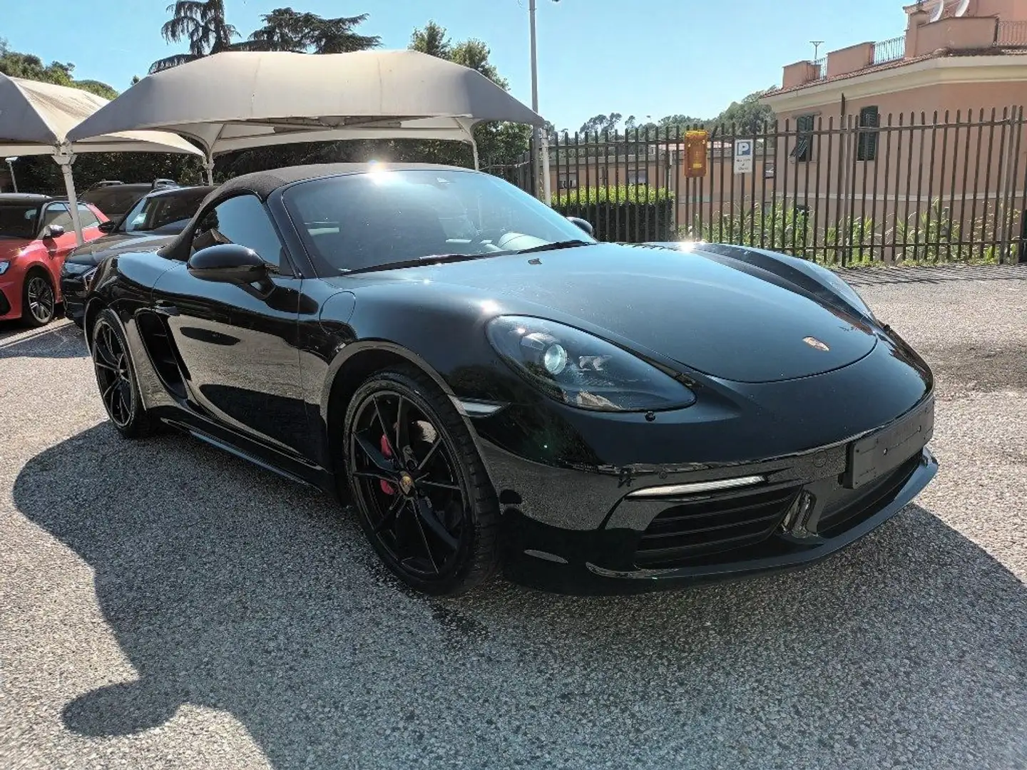 Porsche 718 Spyder 2000 300CV AUTOM. NAVI BOSE CAM PELLE"20 ITALIA Nero - 1