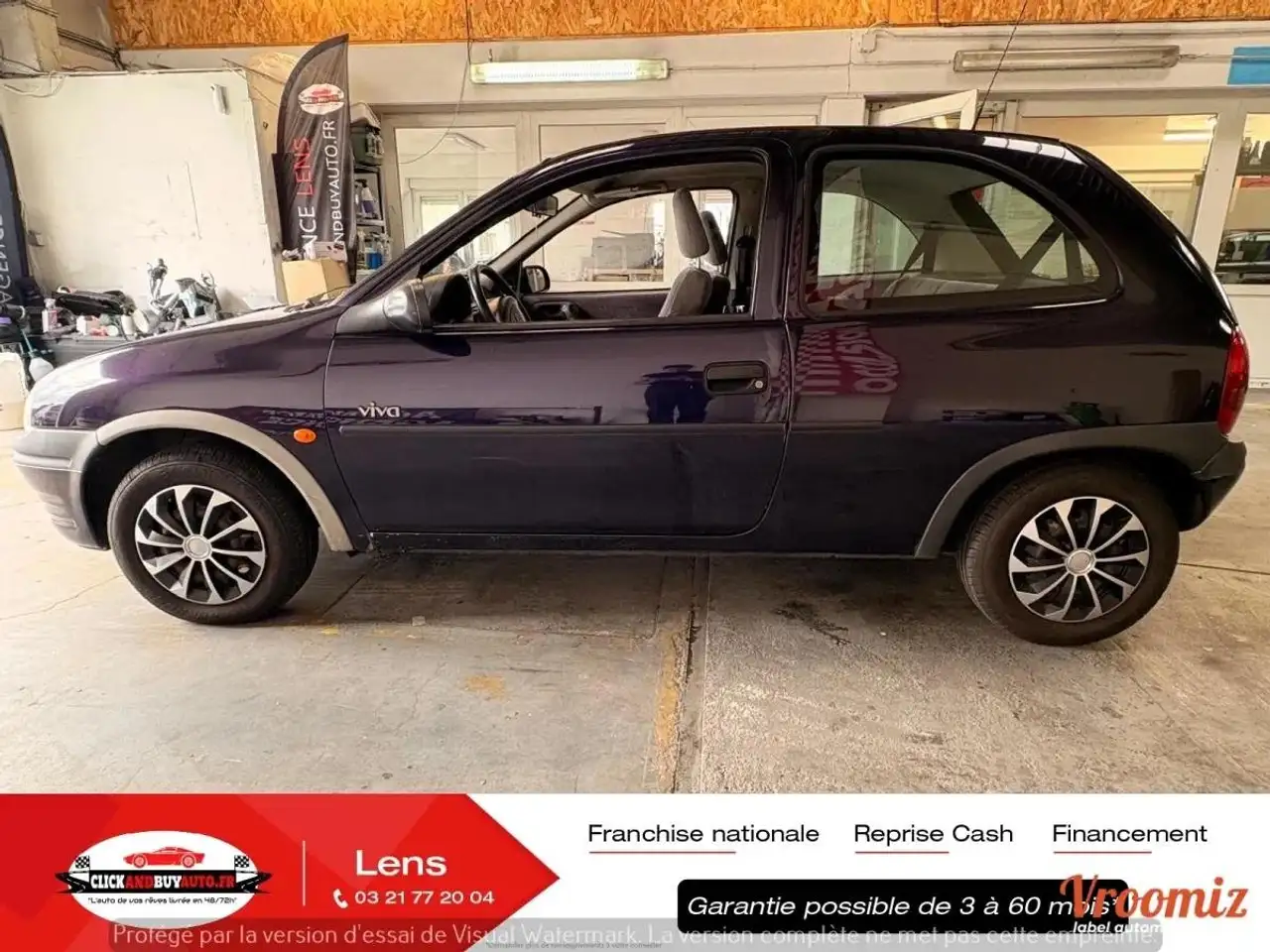 Opel Corsa VIVA // 60 CH // VITRES ELEC // RADIO CD / CENTRALISATION, foto 5