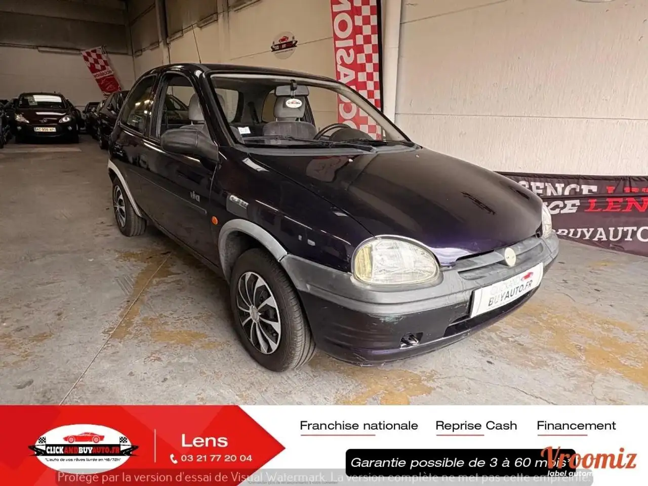 Opel Corsa VIVA // 60 CH // VITRES ELEC // RADIO CD / CENTRALISATION, foto 9