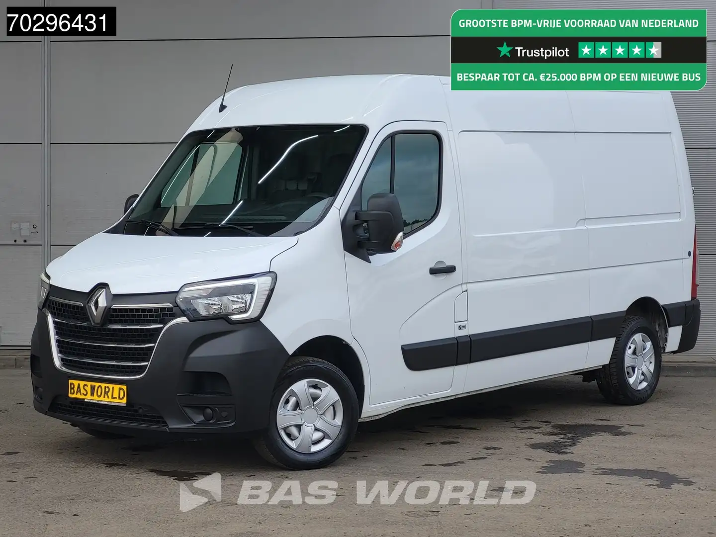 Renault Master 135PK L2H2 LED Airco Cruise Parkeersensoren Euro6 Blanc - 1
