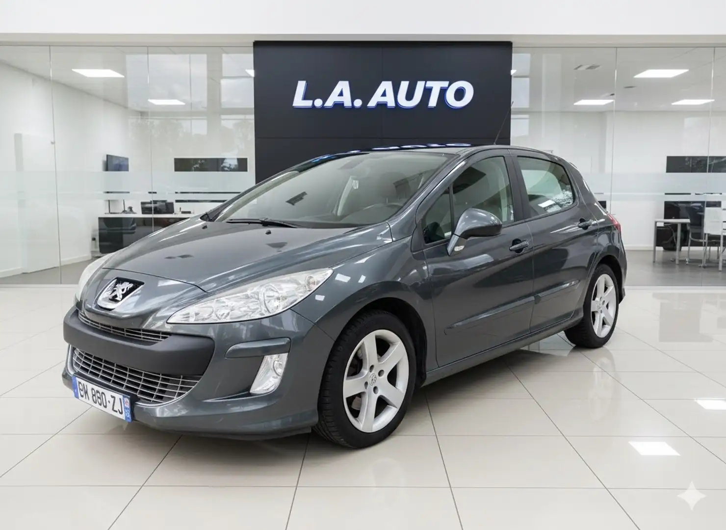 Peugeot 308 308 1.6 THP 140ch Féline A Gris - 1