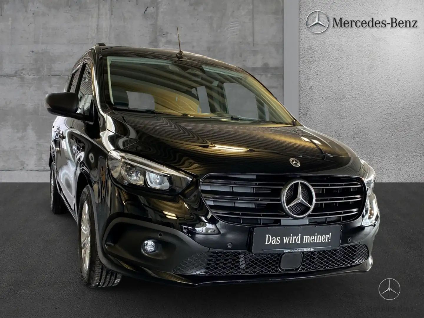 Mercedes-Benz Citan 113 TOURER PRO+LED+NAVI+AHK+ALU+SHZ+PRIVACY Fekete - 2