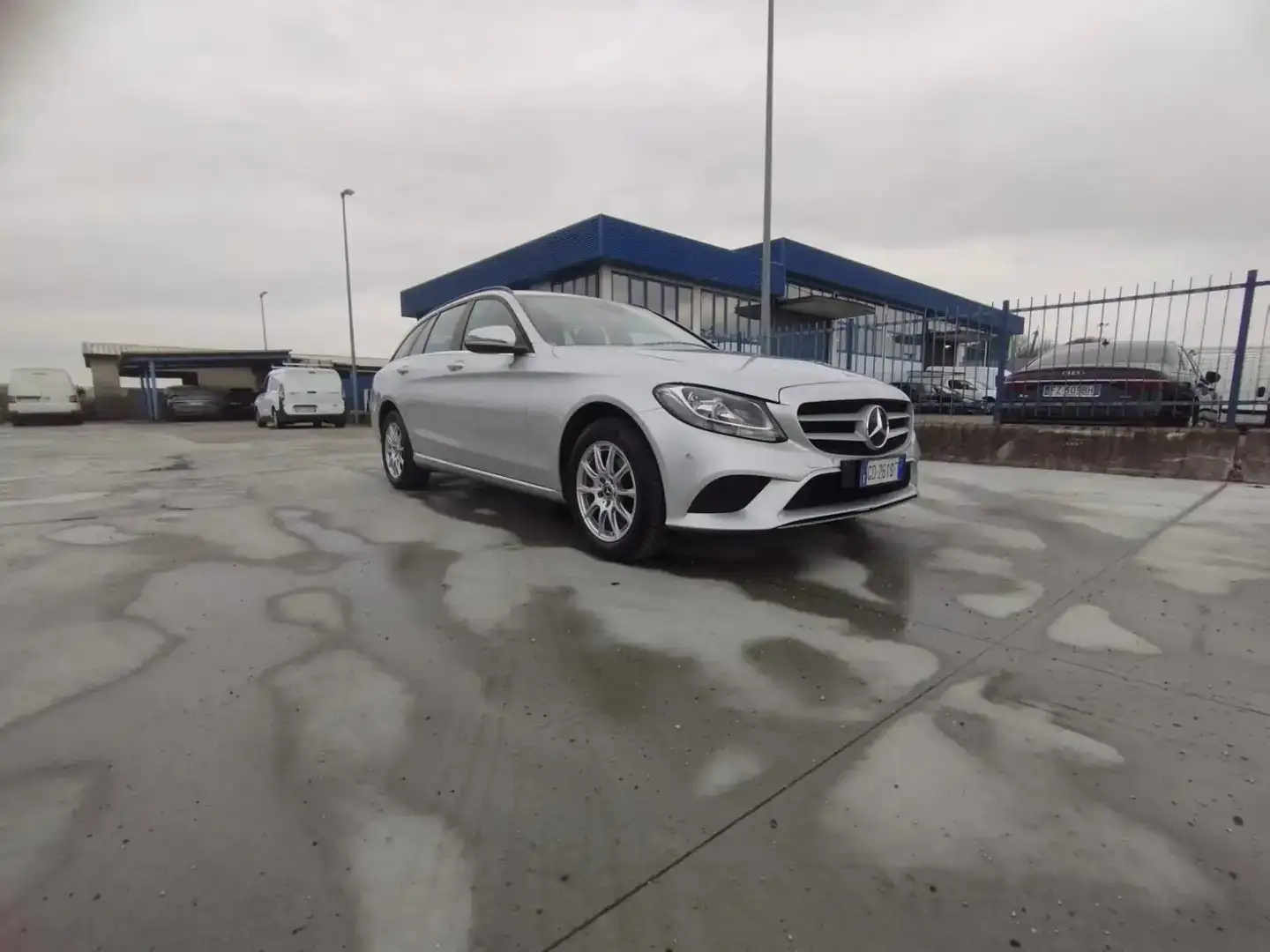 Mercedes-Benz C 200 D 160cv SW Business auto - GD261BF Argento - 2