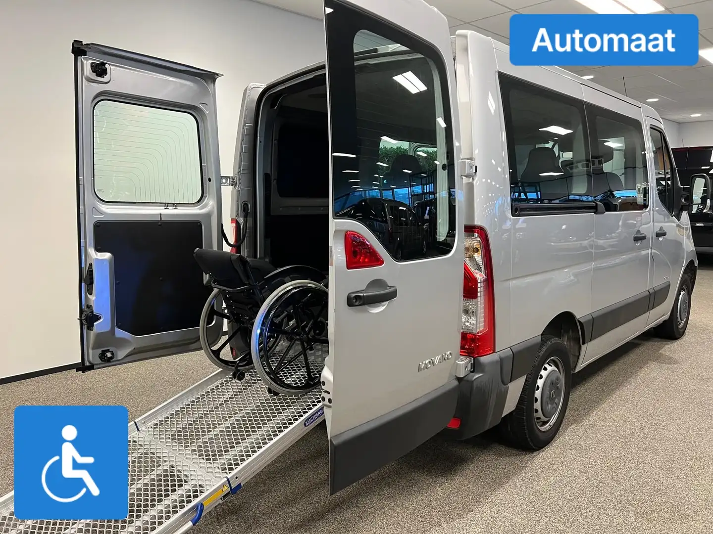 Opel Movano L1H1 Rolstoelbus Automaat Gri - 2