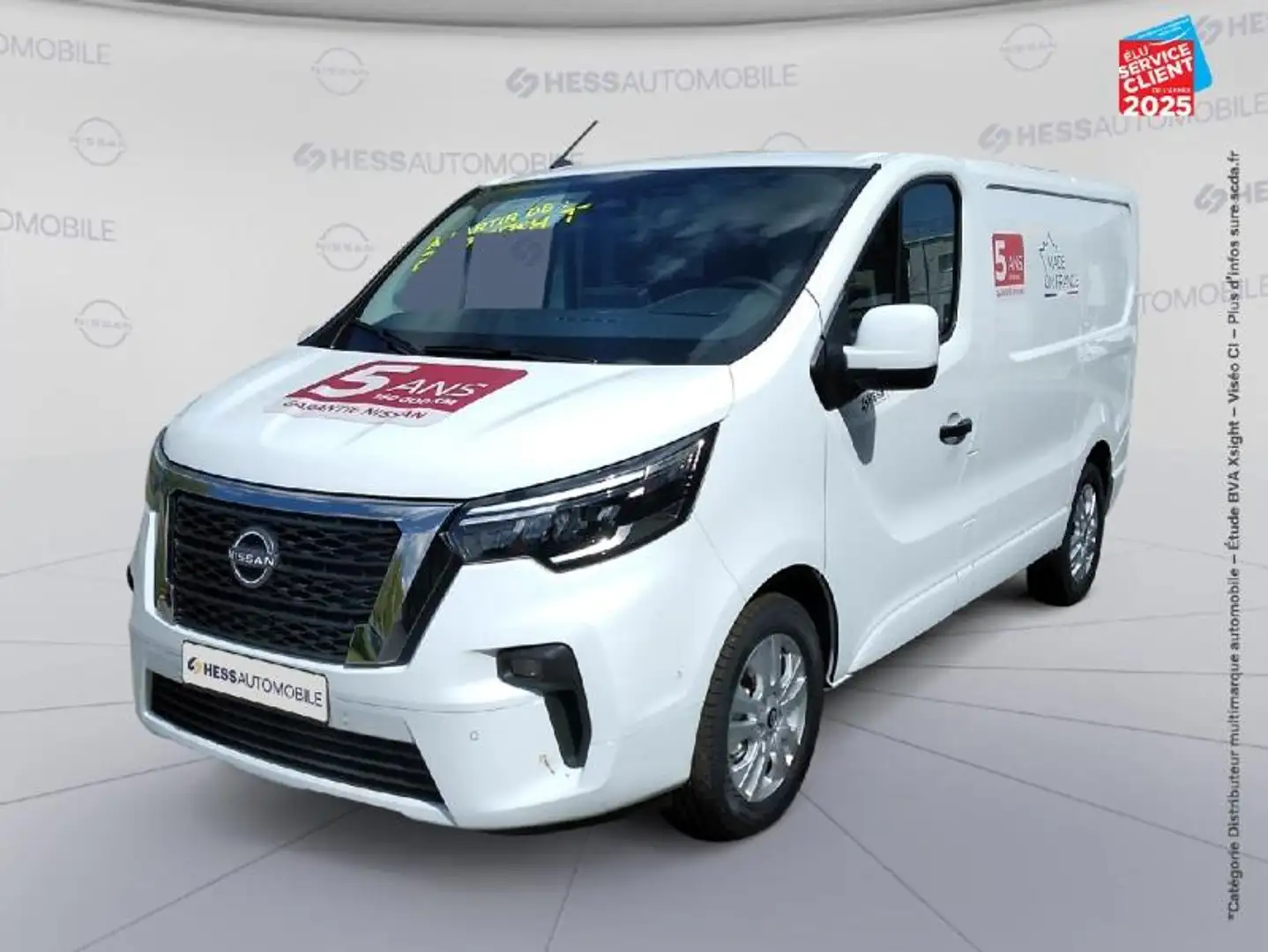 Nissan Primastar L1H1 2t8 2.0 dCi 150ch Tekna DCT Euro6E GSR2B Blanc - 1