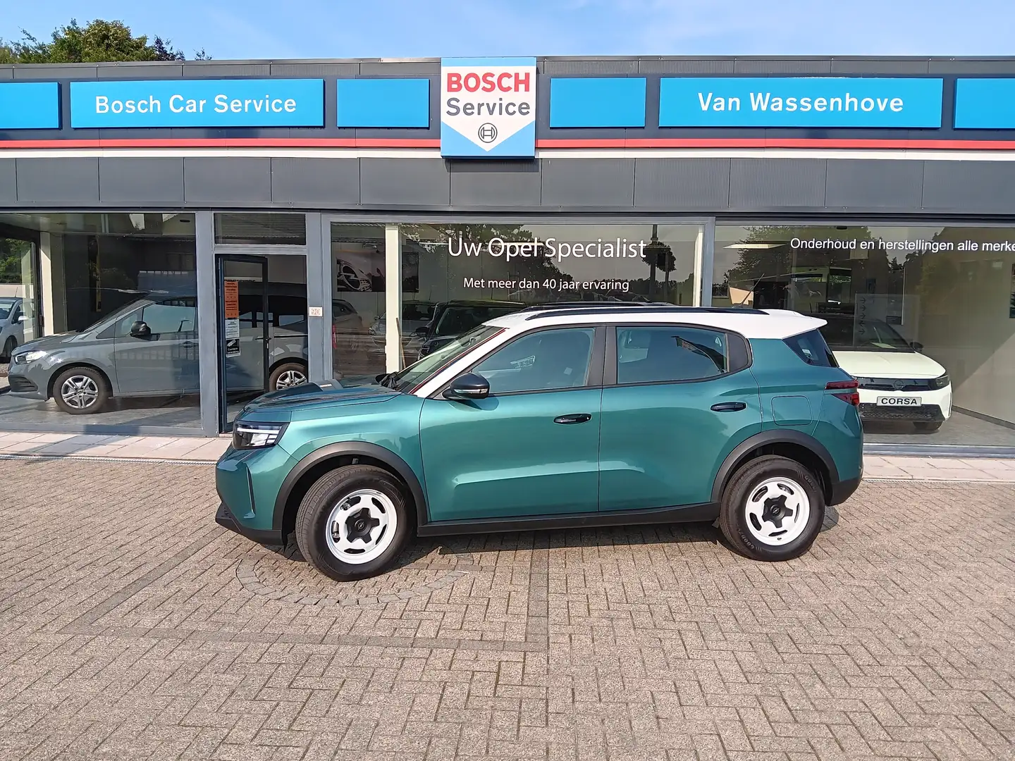 Opel Frontera Frontera 1.2 Hybr Edition 145 pk DEMO **OVERNAME** Groen - 1