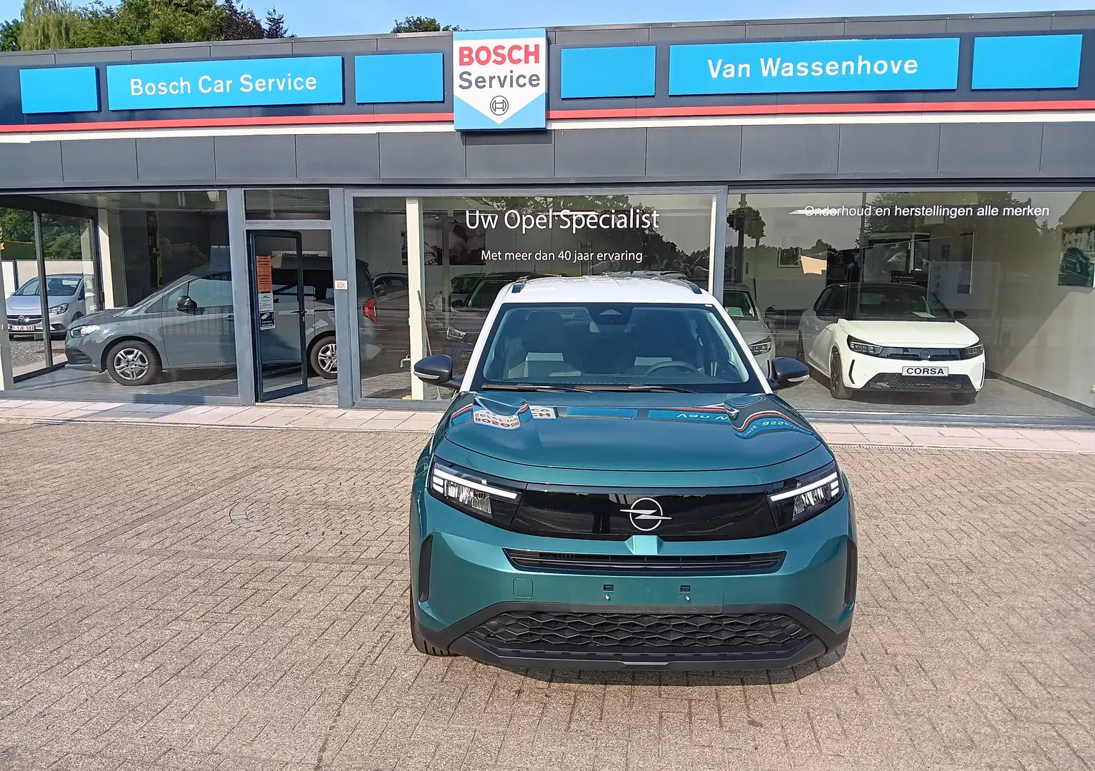 Opel Frontera Frontera 1.2 Hybr Edition 145 pk DEMO **OVERNAME** Groen - 2
