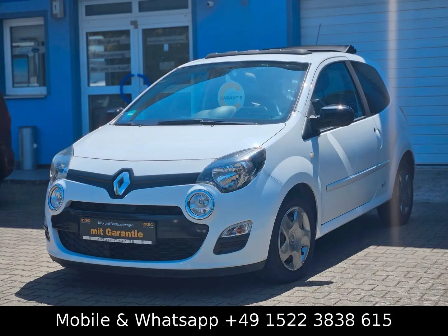 Renault Twingo Dynamique Faltdach Klima Teilleder 2.Hand Blanc - 1