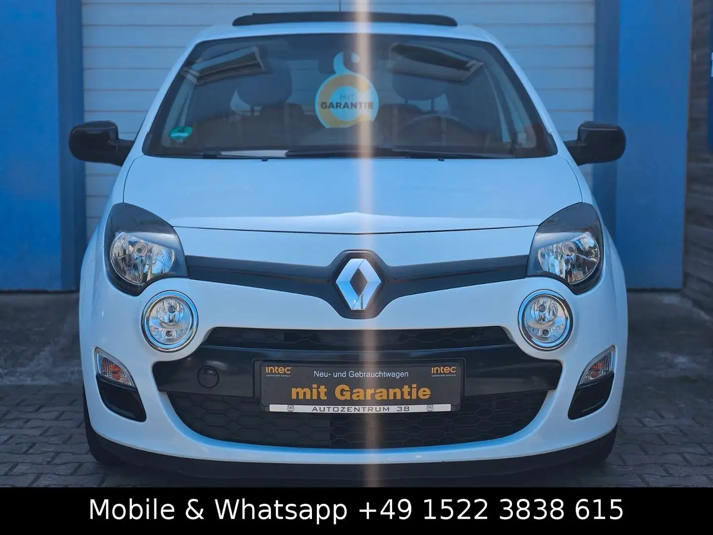 Renault Twingo Dynamique Faltdach Klima Teilleder 2.Hand Blanc - 2