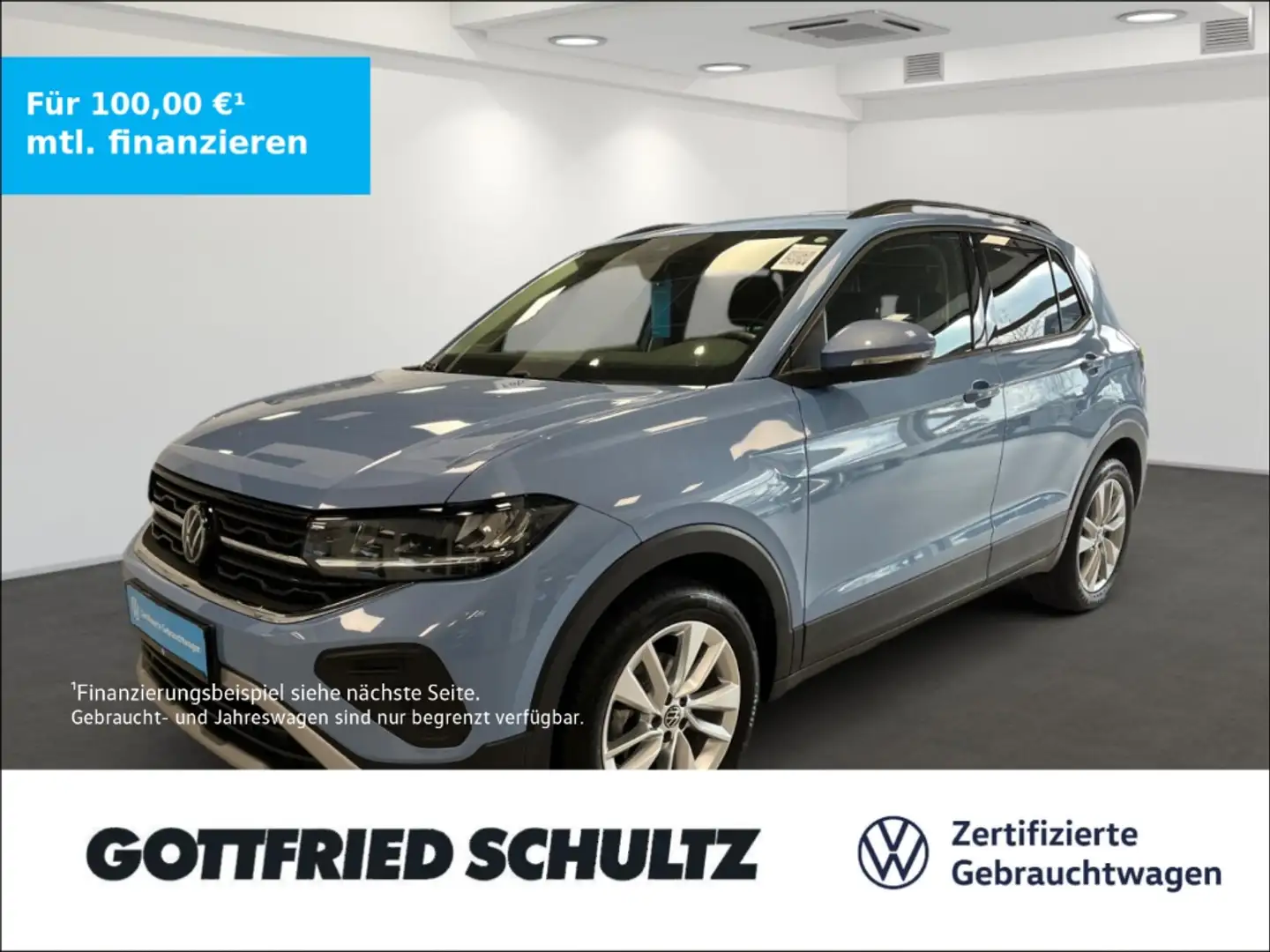 Volkswagen T-Cross 1.0 TSI FACELIFT Life App-Connect Kamera Sitzheizu Blau - 1