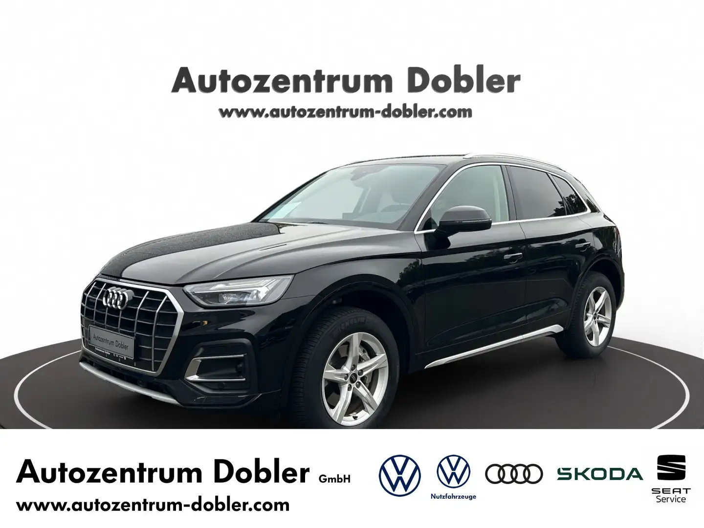 Audi Q5 40 TFSI quattro S-tronic AHK ACC Navi EURO6 LED Schwarz - 1