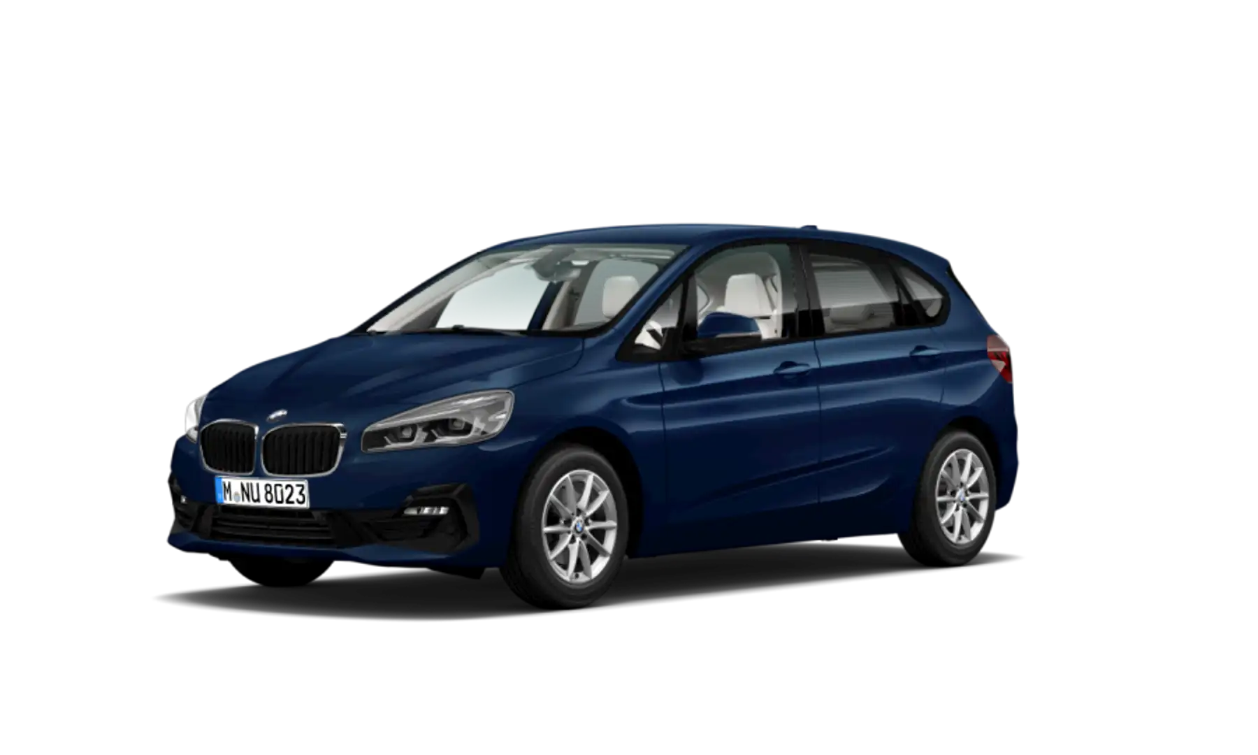 BMW 218 218d Active Tourer Business Bleu - 1