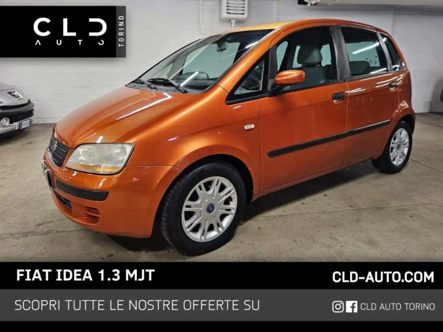 Fiat Idea 1.3 Multijet 16V Pomarańczowy - 1